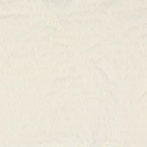Damart Womens Ivory Cotton Basic Button-Up Size 20 Collared - Textured