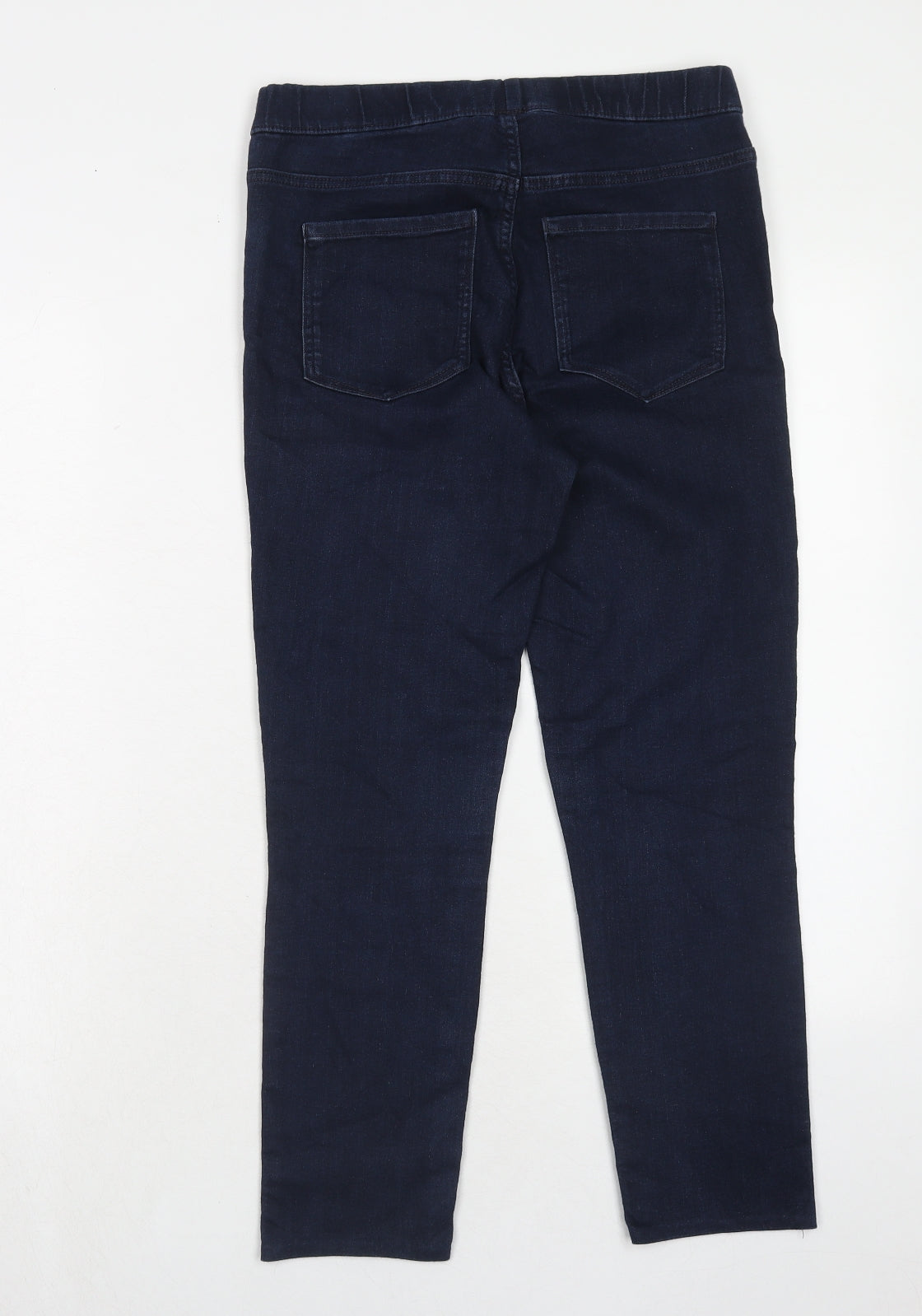 H&M Womens Blue Cotton Skinny Jeans Size 10 Regular