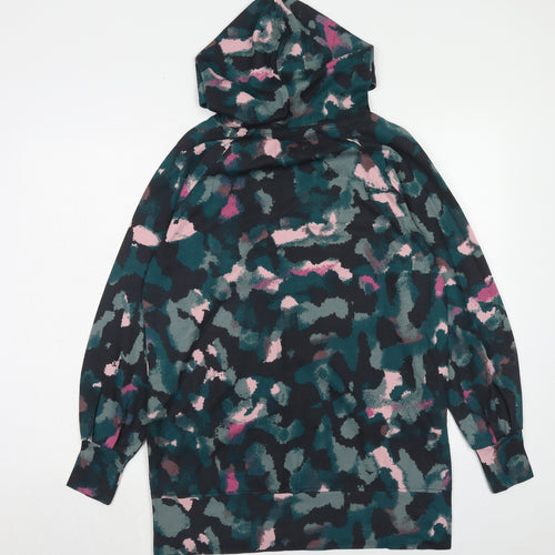 NEXT Womens Green Camouflage Modal Top Lounge Set Size 8