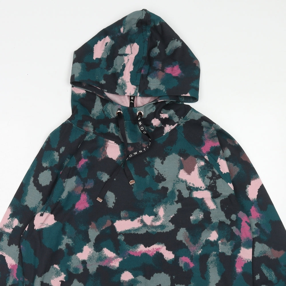 NEXT Womens Green Camouflage Modal Top Lounge Set Size 8