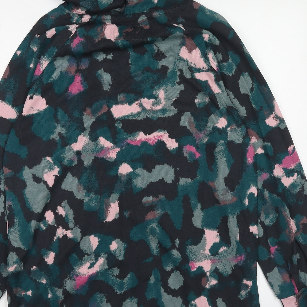 NEXT Womens Green Camouflage Modal Top Lounge Set Size 8