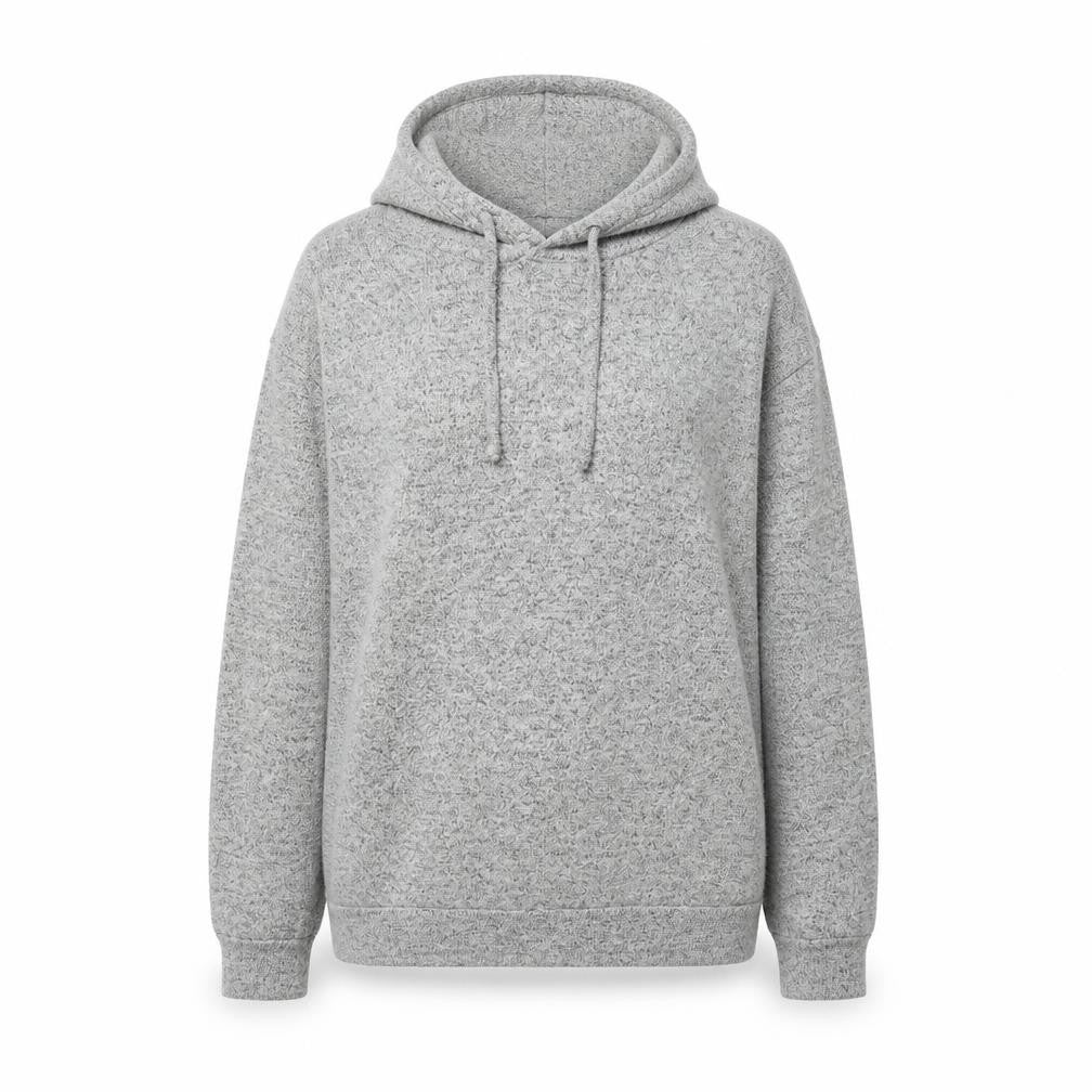 Nasty Gal Womens Grey Viscose Pullover Hoodie Size 10 Pullover