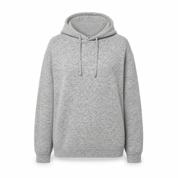 Nasty Gal Womens Grey Viscose Pullover Hoodie Size 10 Pullover