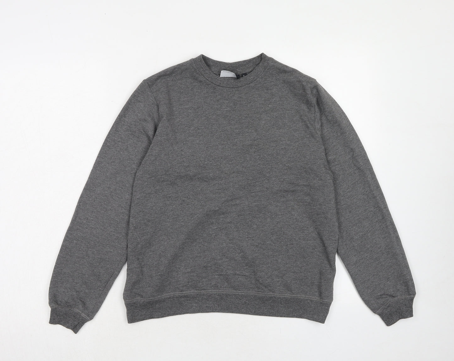 ASOS Womens Grey Cotton Pullover Sweatshirt Size 8 Pullover