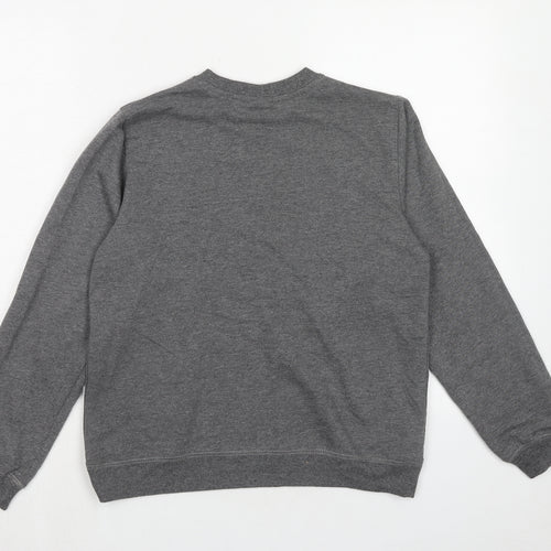 ASOS Womens Grey Cotton Pullover Sweatshirt Size 8 Pullover