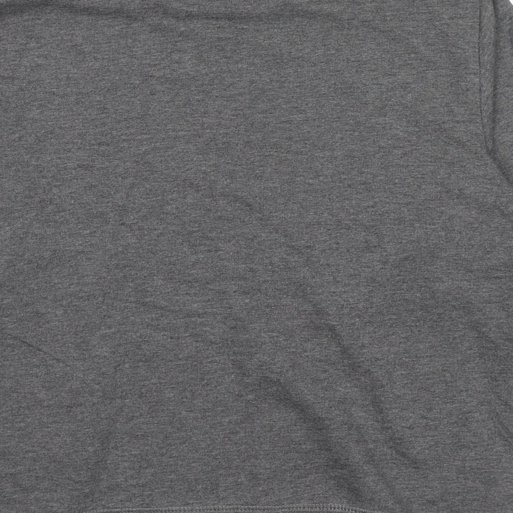 ASOS Womens Grey Cotton Pullover Sweatshirt Size 8 Pullover