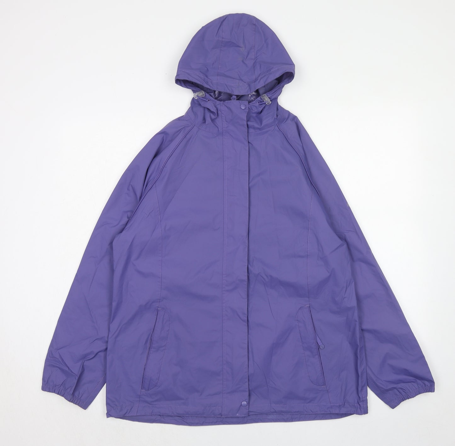 Regatta Womens Purple Windbreaker Jacket Size 16 Zip
