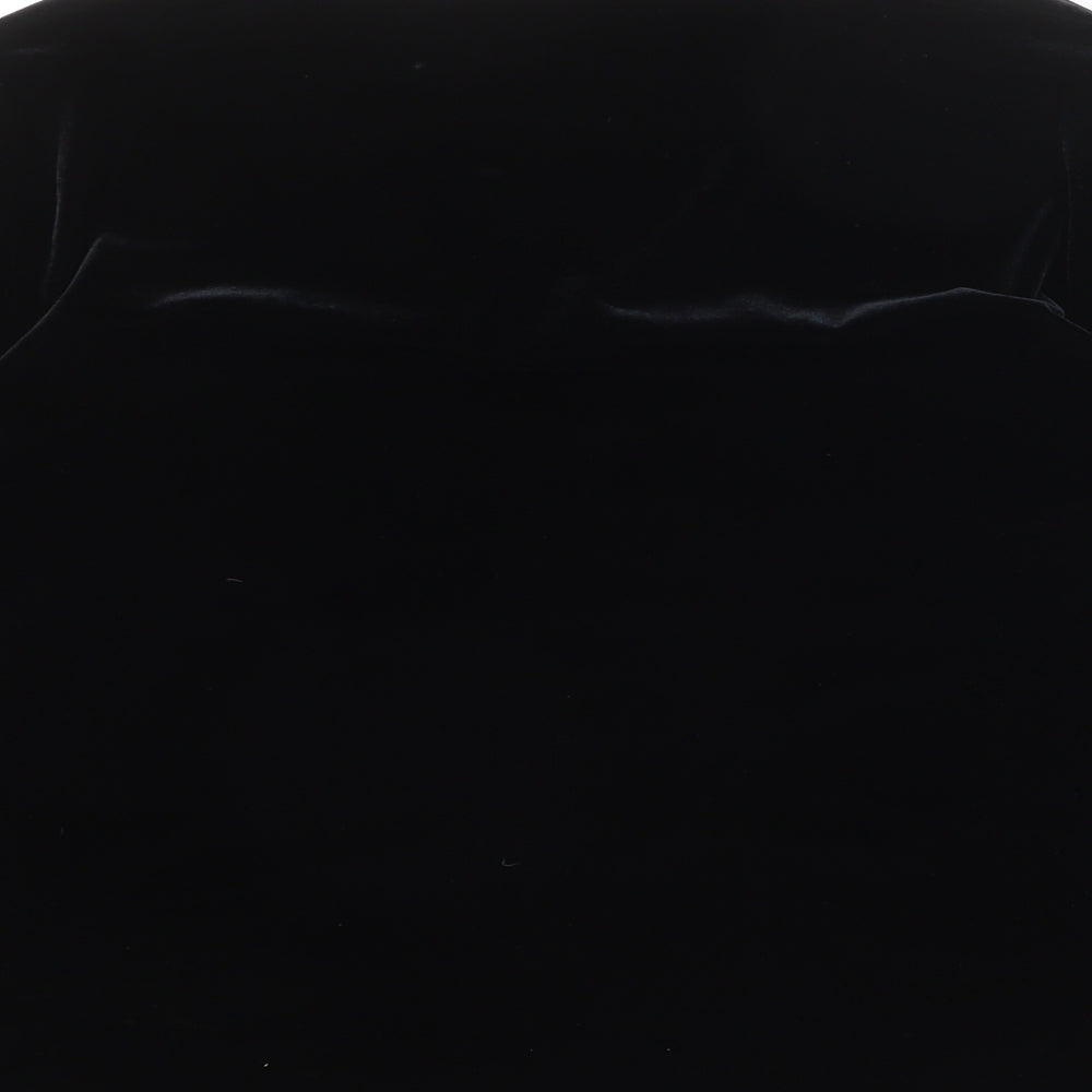 Alexon Womens Black Polyester Basic Blouse Size 16 V-Neck