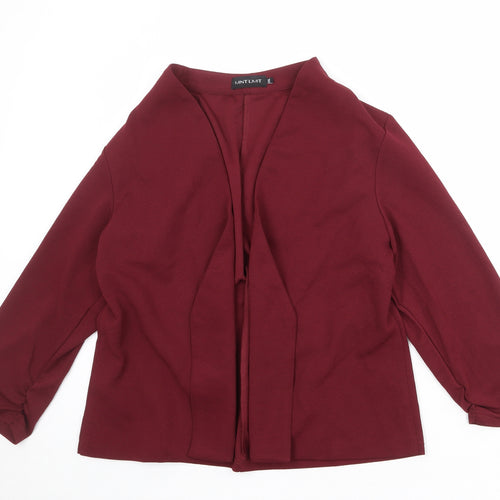 Mint Limit Womens Red Kimono Jacket Size 2XL
