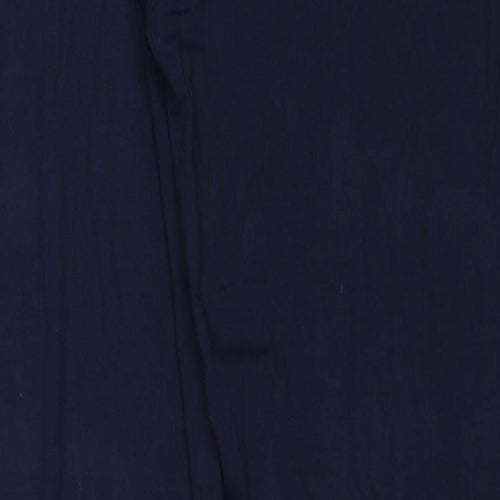 Marks and Spencer Womens Blue Viscose Jogger Leggings Size 16