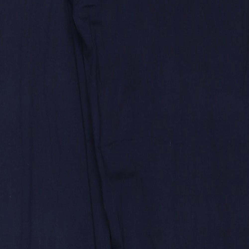 Marks and Spencer Womens Blue Viscose Jogger Leggings Size 16