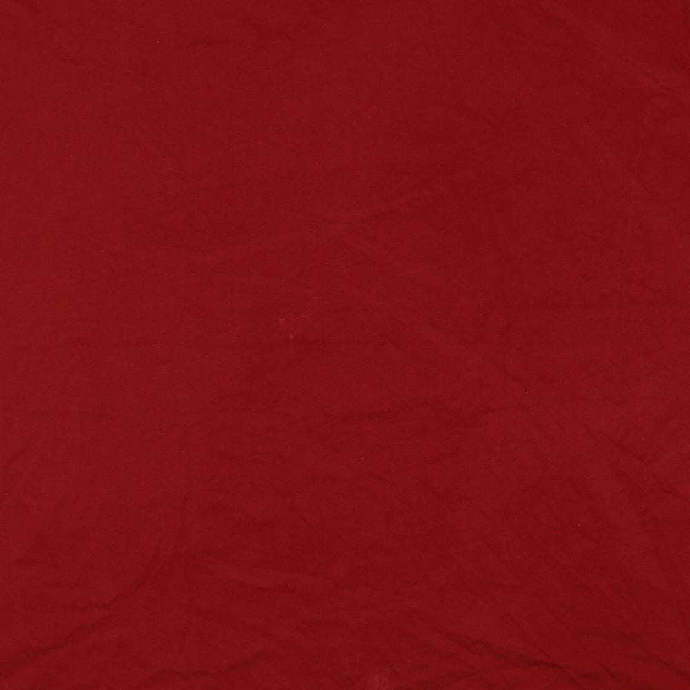 Original Penguin Mens Red Cotton T-Shirt Size 3XL Round Neck