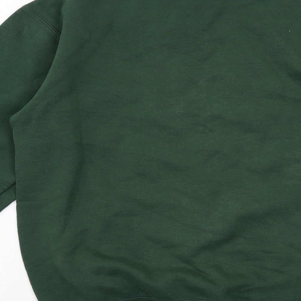 Champion Womens Green Cotton Pullover Sweatshirt Size S Pullover - Notre Dame