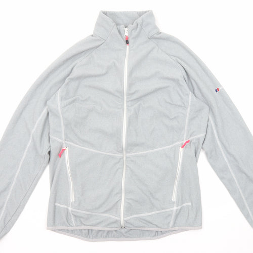 Berghaus Womens Grey Jacket Size 18 Zip