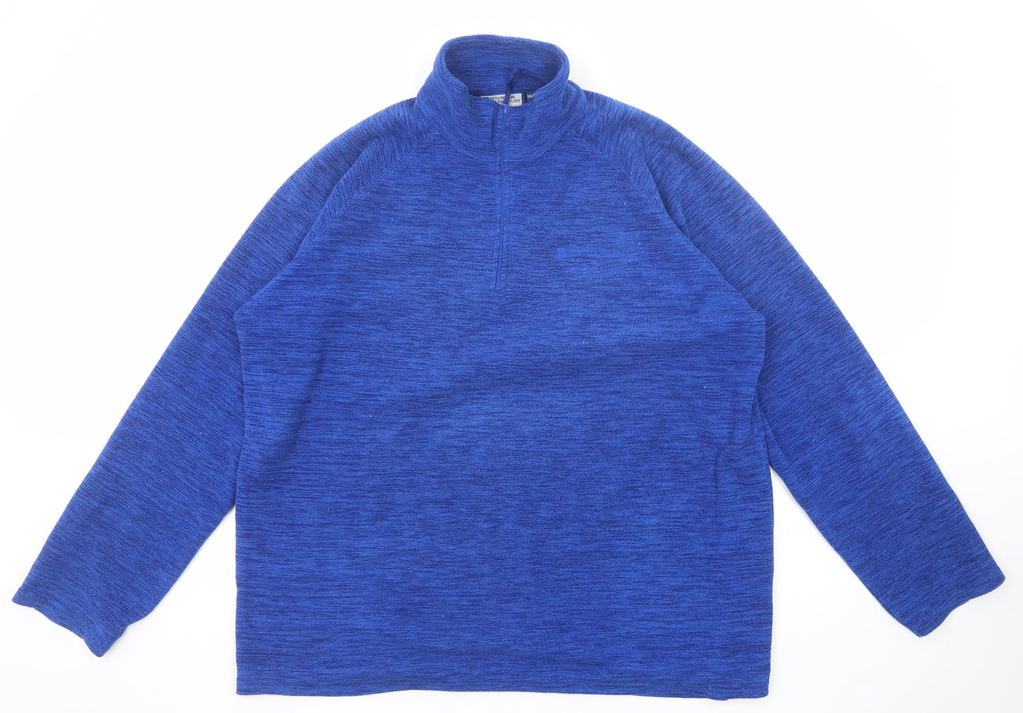 Mountain Warehouse Mens Blue Polyester Pullover Sweatshirt Size 2XL
