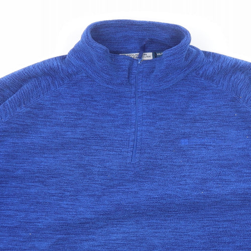 Mountain Warehouse Mens Blue Polyester Pullover Sweatshirt Size 2XL