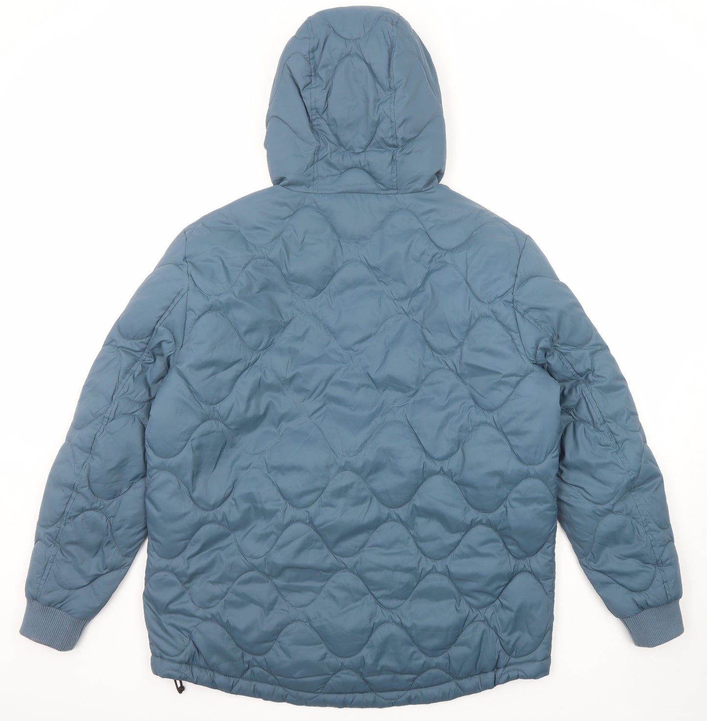Good Move Womens Blue Anorak Jacket Size 12 Zip