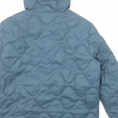 Good Move Womens Blue Anorak Jacket Size 12 Zip
