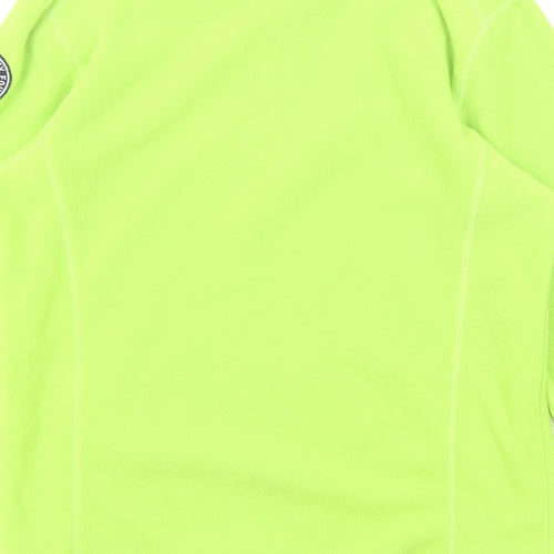 TOG24 Boys Green Polyester Pullover Sweatshirt Size 13 Years Zip