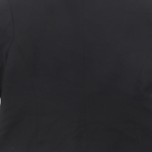 Marks and Spencer Womens Black Jacket Blazer Size 10 Button