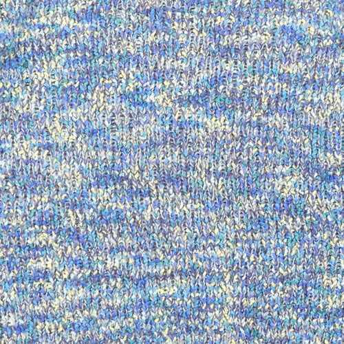 EWM Womens Blue Round Neck Polyester Pullover Jumper Size 14 - Size 14-16