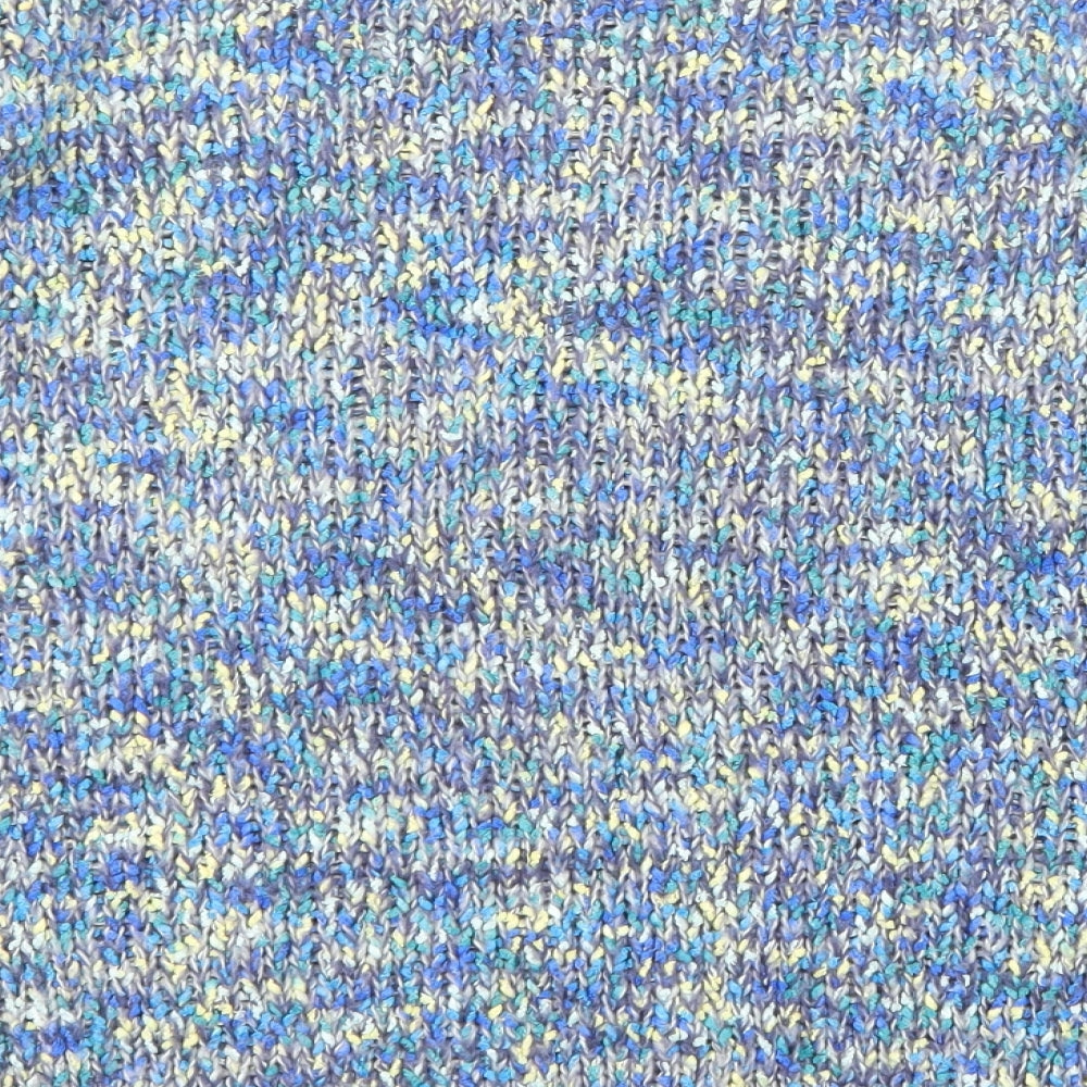 EWM Womens Blue Round Neck Polyester Pullover Jumper Size 14 - Size 14-16