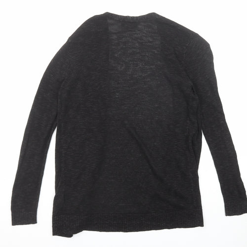 Gap Womens Black V-Neck Acrylic Cardigan Jumper Size S