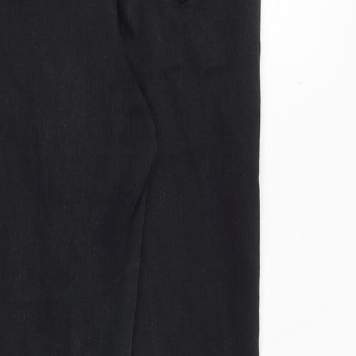 Topshop Womens Black Cotton Skinny Jeans Size 26 Regular Zip