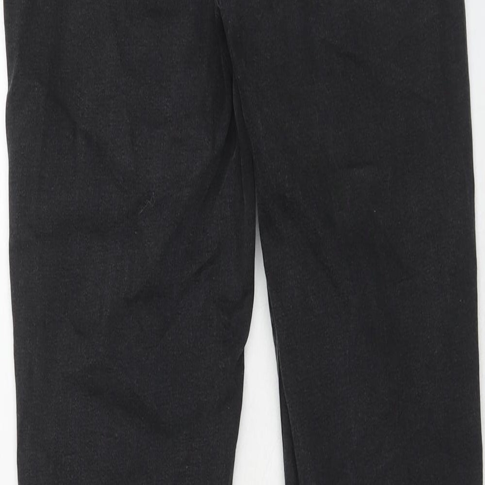 River Island Womens Black Cotton Skinny Jeans Size 10 Regular Zip