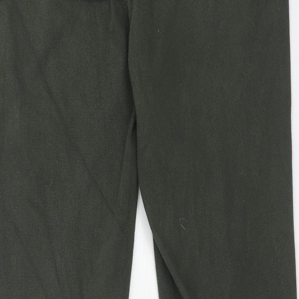 Marks and Spencer Womens Green Cotton Jegging Jeans Size 10 Regular