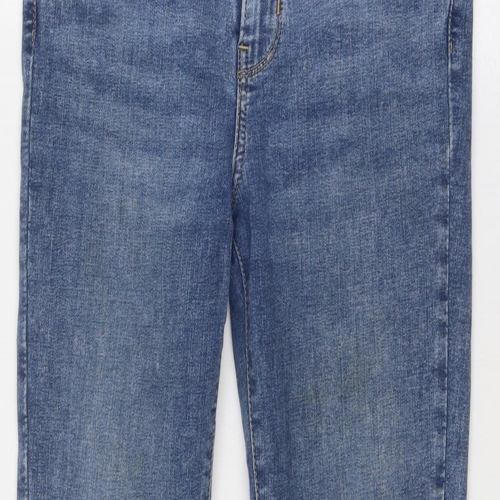 Levi's Womens Blue Cotton Skinny Jeans Size 27 in Regular Zip