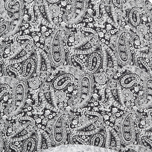 Evans Womens Black Paisley Viscose Basic Blouse Size 26 V-Neck - Asymmetric