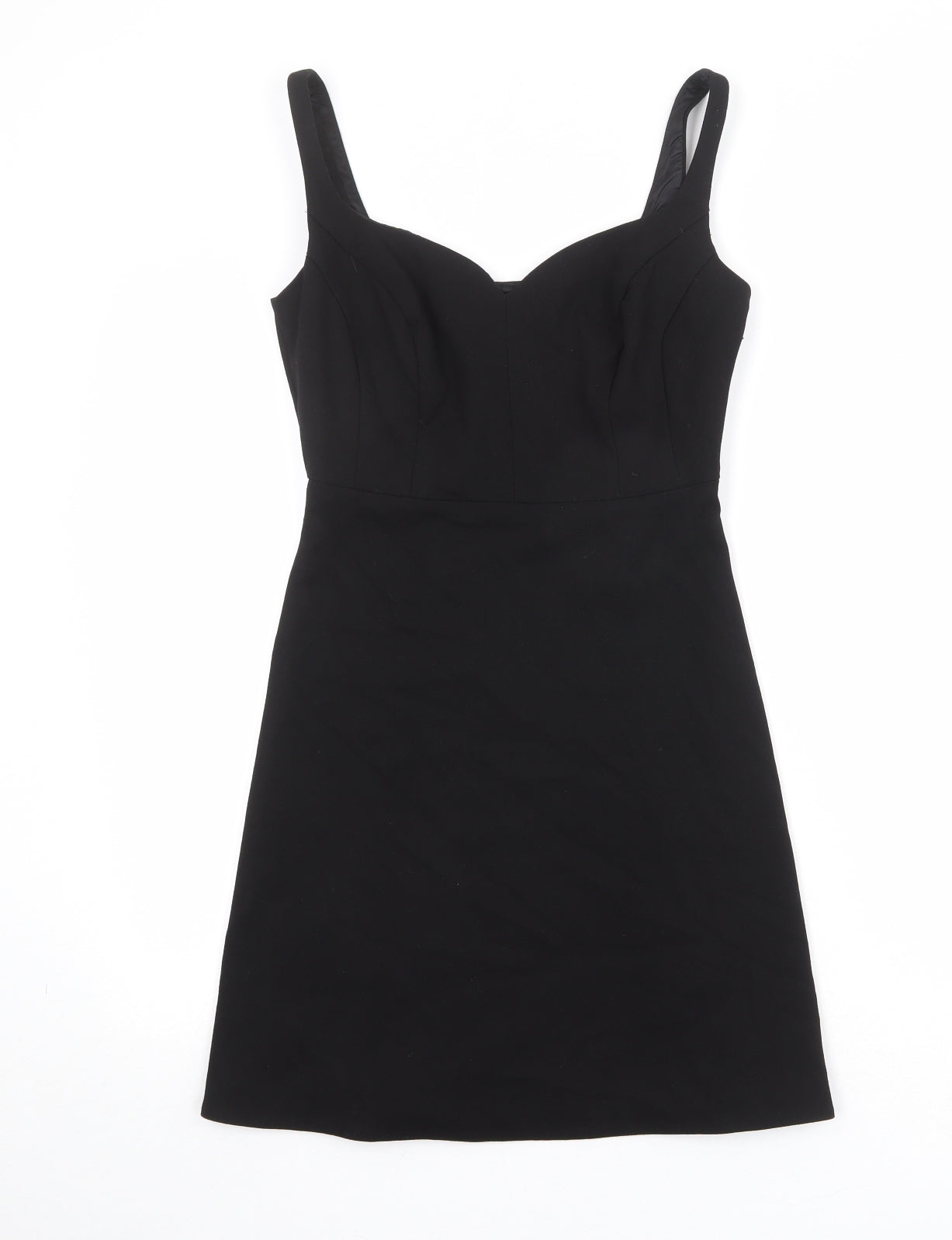 Pepperberry Womens Black Polyester Mini Size 8 Sweetheart Pullover