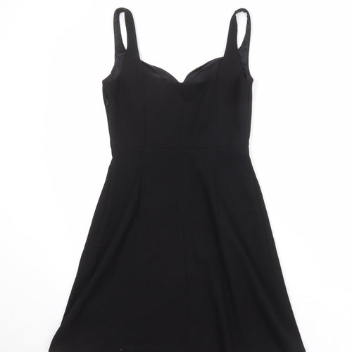 Pepperberry Womens Black Polyester Mini Size 8 Sweetheart Pullover