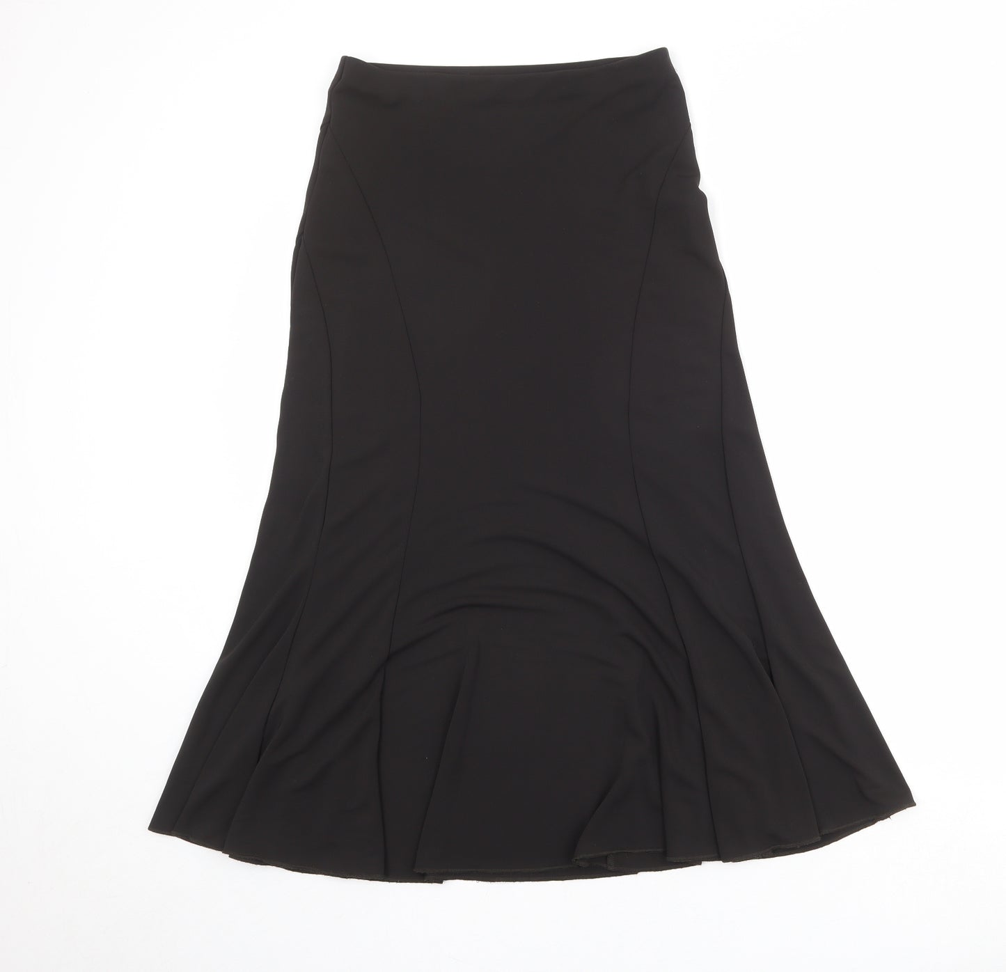Marks and Spencer Womens Black Polyester Swing Skort Size 10