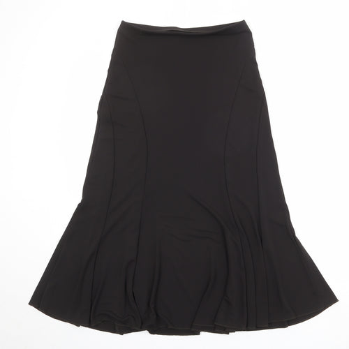 Marks and Spencer Womens Black Polyester Swing Skort Size 10