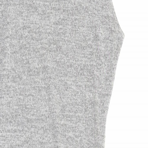 Miss Glitz Womens Grey Polyester Shift Size S Roll Neck Pullover - Size S-M