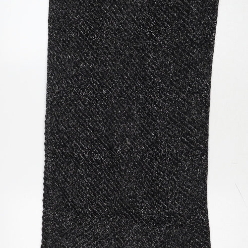 Marks and Spencer Womens Black Cotton Bodycon Size S Round Neck Pullover