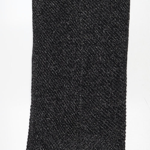 Marks and Spencer Womens Black Cotton Bodycon Size S Round Neck Pullover