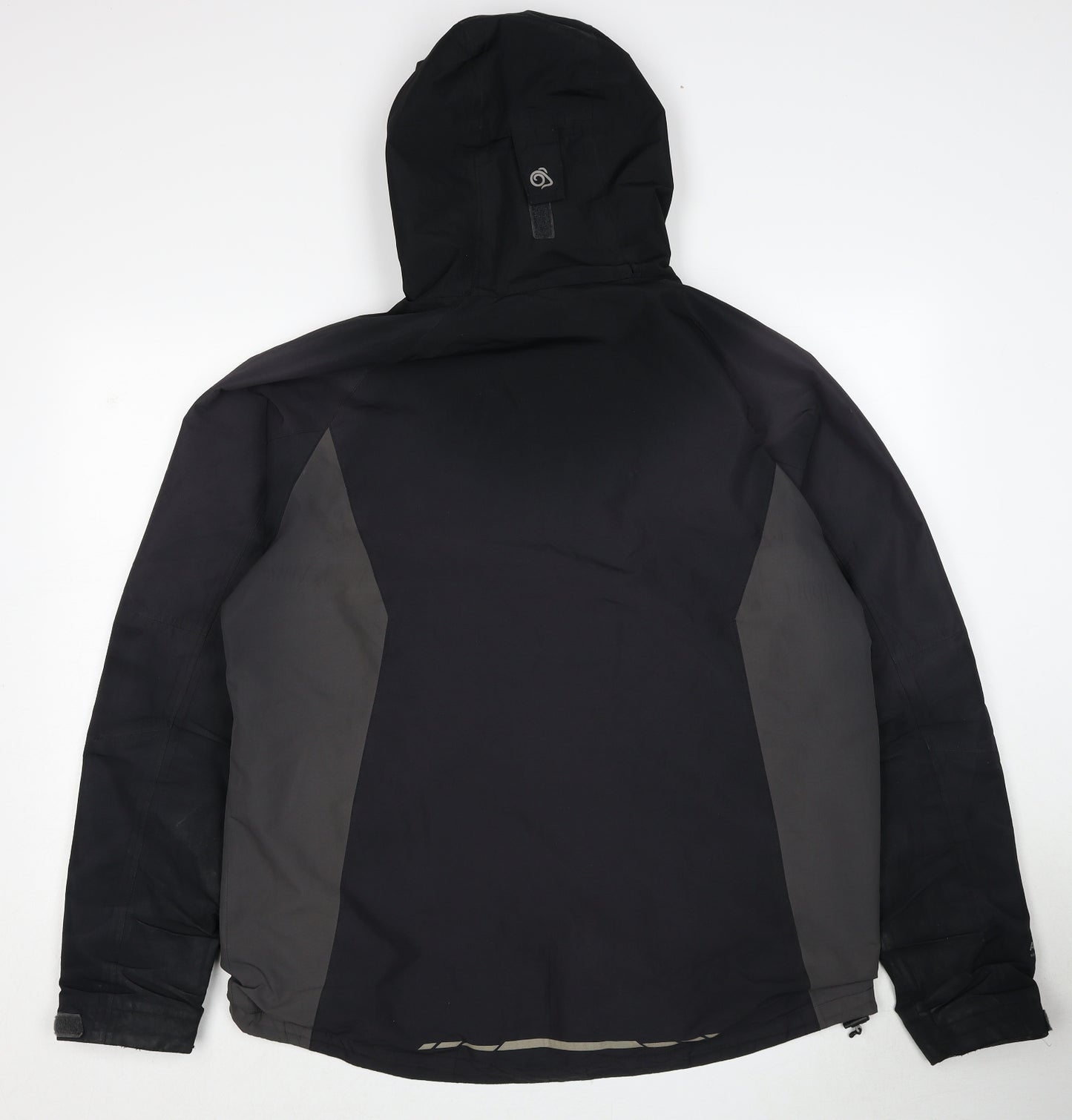 Craghoppers Mens Black Windbreaker Jacket Size XL Zip