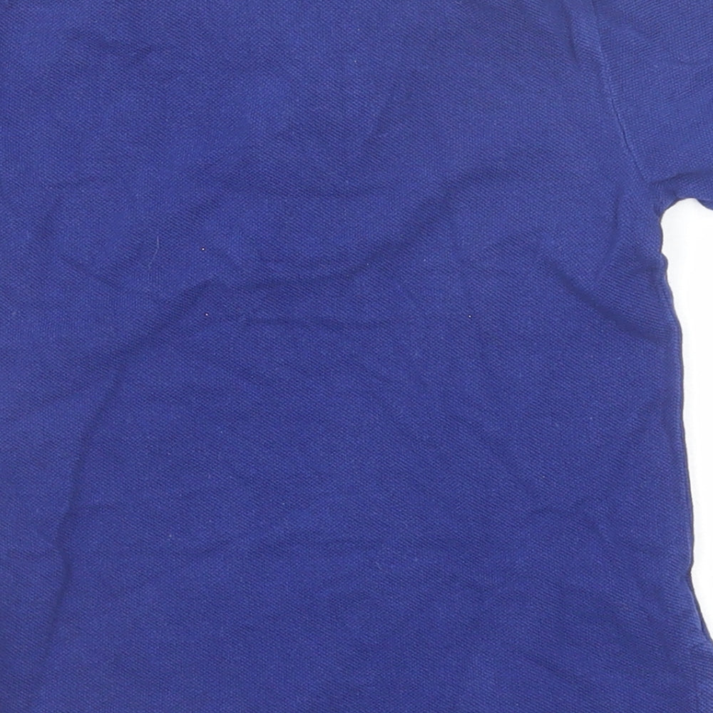 Polo Ralph Lauren Boys Blue Cotton Basic Polo Size 2 Years Collared Button