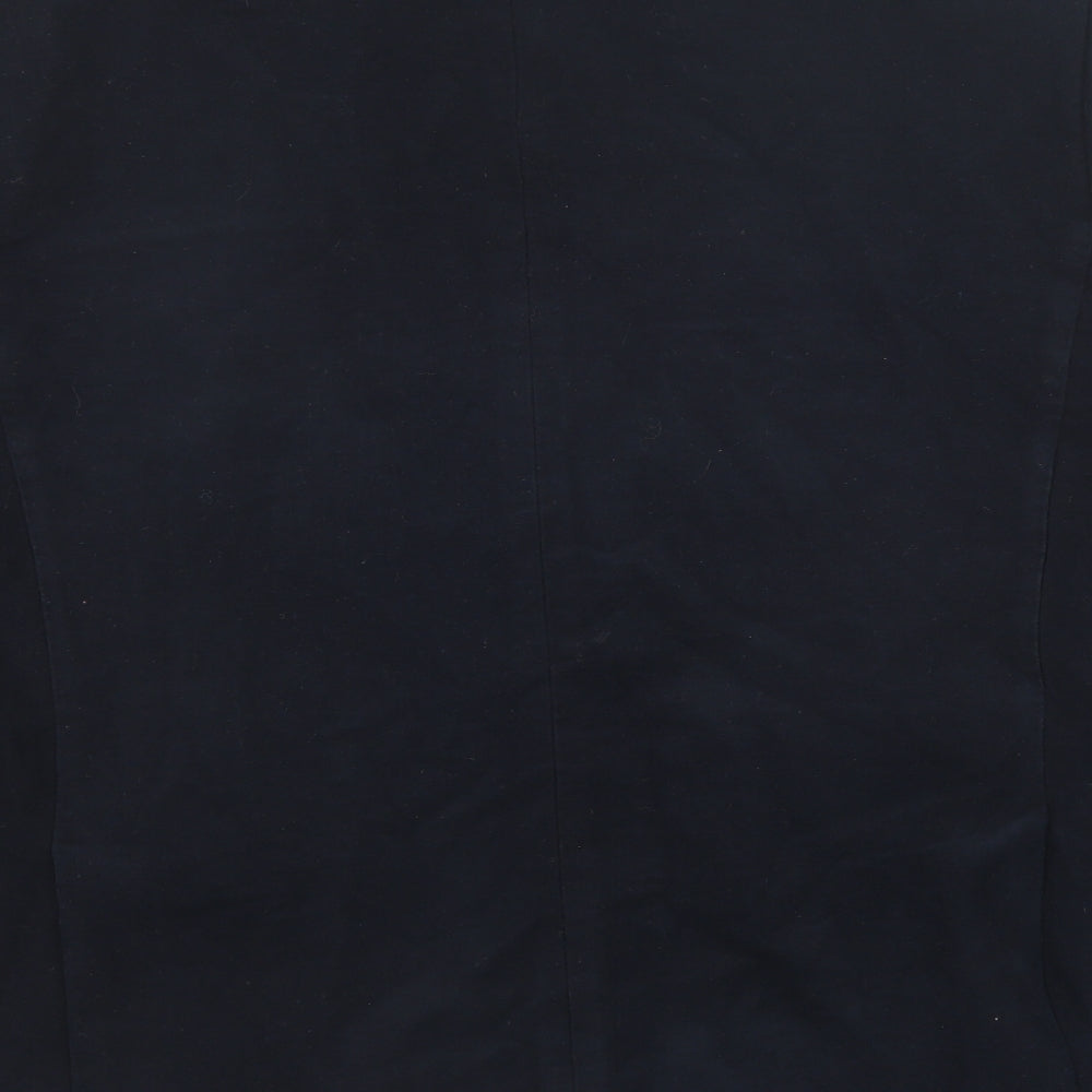 John Lewis Mens Blue Cotton Jacket Suit Jacket Size 46 Regular