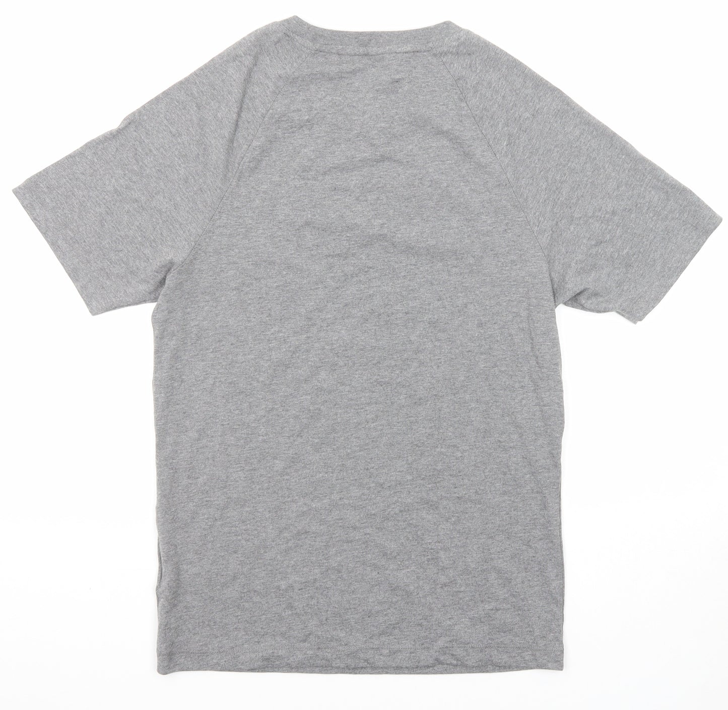 NEXT Mens Grey Cotton T-Shirt Size XS Round Neck
