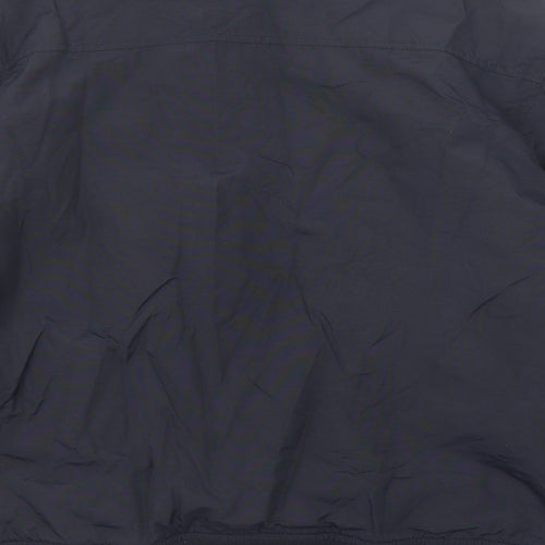 Maine New England Mens Blue Bomber Jacket Jacket Size L Zip
