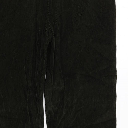 Viyella Mens Green Cotton Trousers Size 38 in Regular Zip