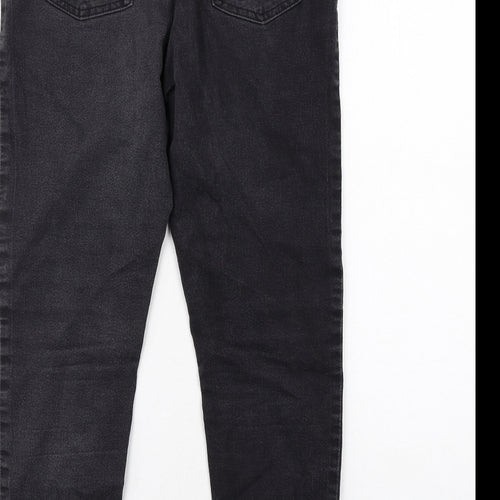 Marks and Spencer Womens Black Cotton Jegging Jeans Size 14 Regular