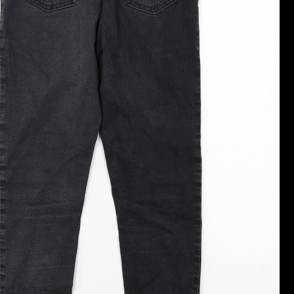 Marks and Spencer Womens Black Cotton Jegging Jeans Size 14 Regular