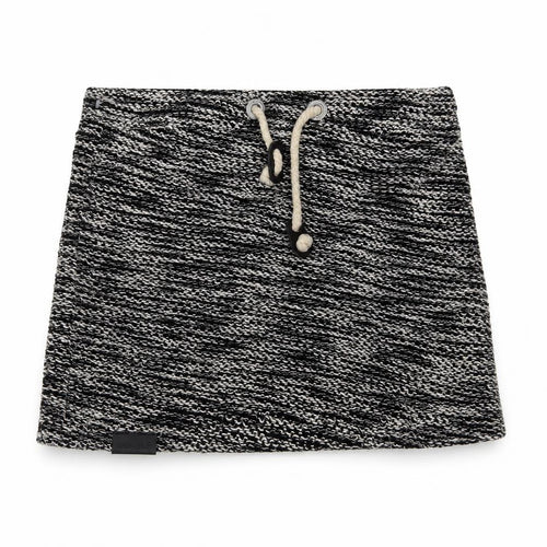 Shisha Womens Black Geometric Cotton A-Line Skirt Size XS Drawstring