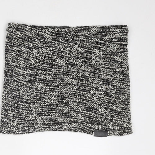 Shisha Womens Black Geometric Cotton A-Line Skirt Size XS Drawstring