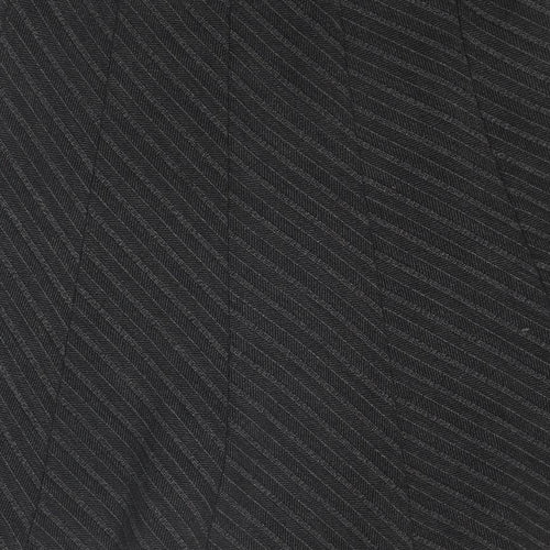 Marks and Spencer Womens Grey Geometric Polyester Swing Skirt Size 12